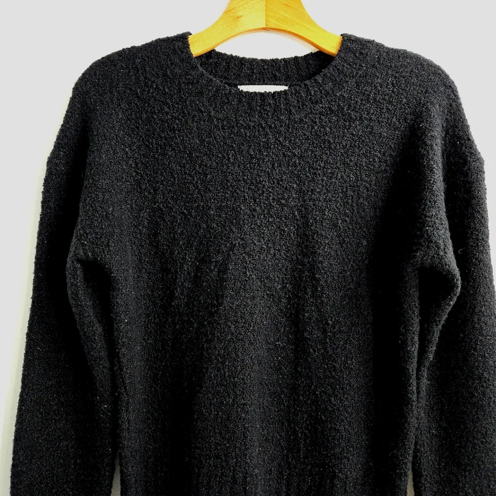 Everlane Sweater The‎ Teddy Crew Neck Black Knit